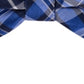Tommy Hilfiger Men's Plaid to Tie Bow Tie Blue Size Regular