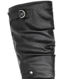 American Rag Women's Brinley Closed Toe Mid Calf Combat Boots Black Size 11 M