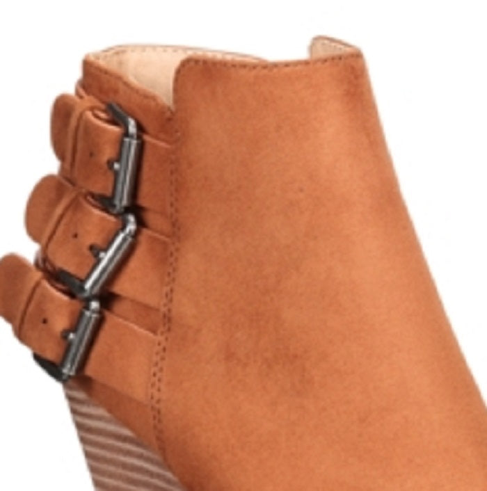 Dolce Vita Women's Ginalee Closed Toe Ankle Fashion Boots Brown Size 5.5 M