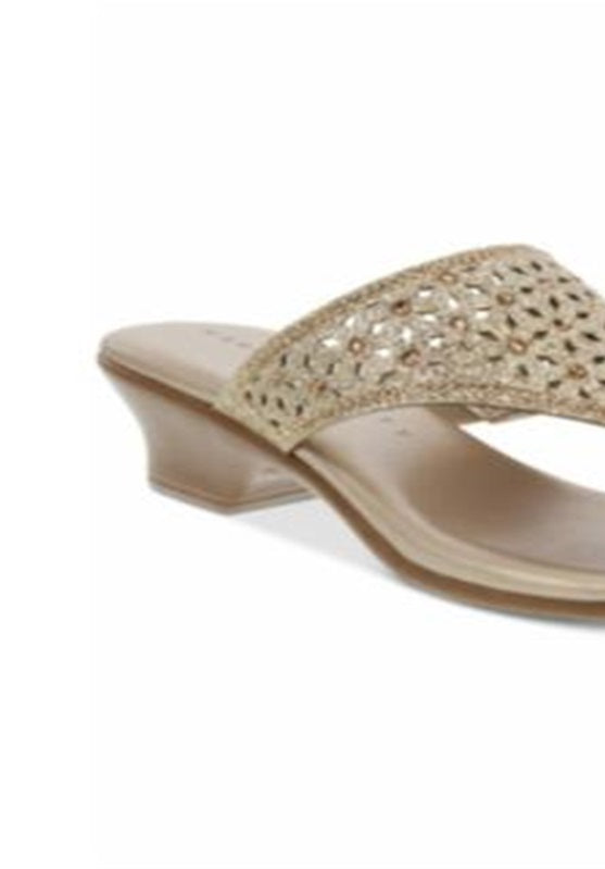 Karen Scott Women's Elda Sandals Gold  Size 9.5M