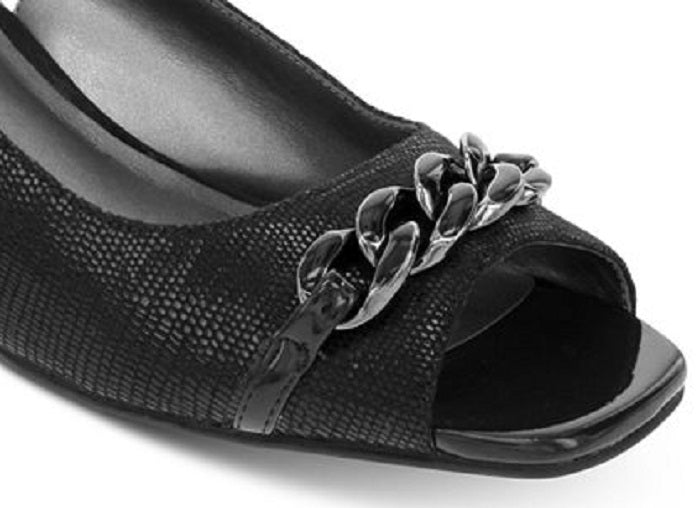 Karen Scott Women's  Amber Slingbacks Black Size 5 M
