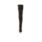 Steve Madden Women's Dominique Thigh High Pointed Toe Boots Black  Size 7 M