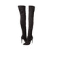 Steve Madden Women's Dominique Thigh High Pointed Toe Boots Black  Size 7 M