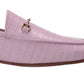 Sam Edelman Loraine Loafer Deco Kenya Croco Leather Pink Size 7 M