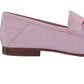Sam Edelman Loraine Loafer Deco Kenya Croco Leather Pink Size 7 M