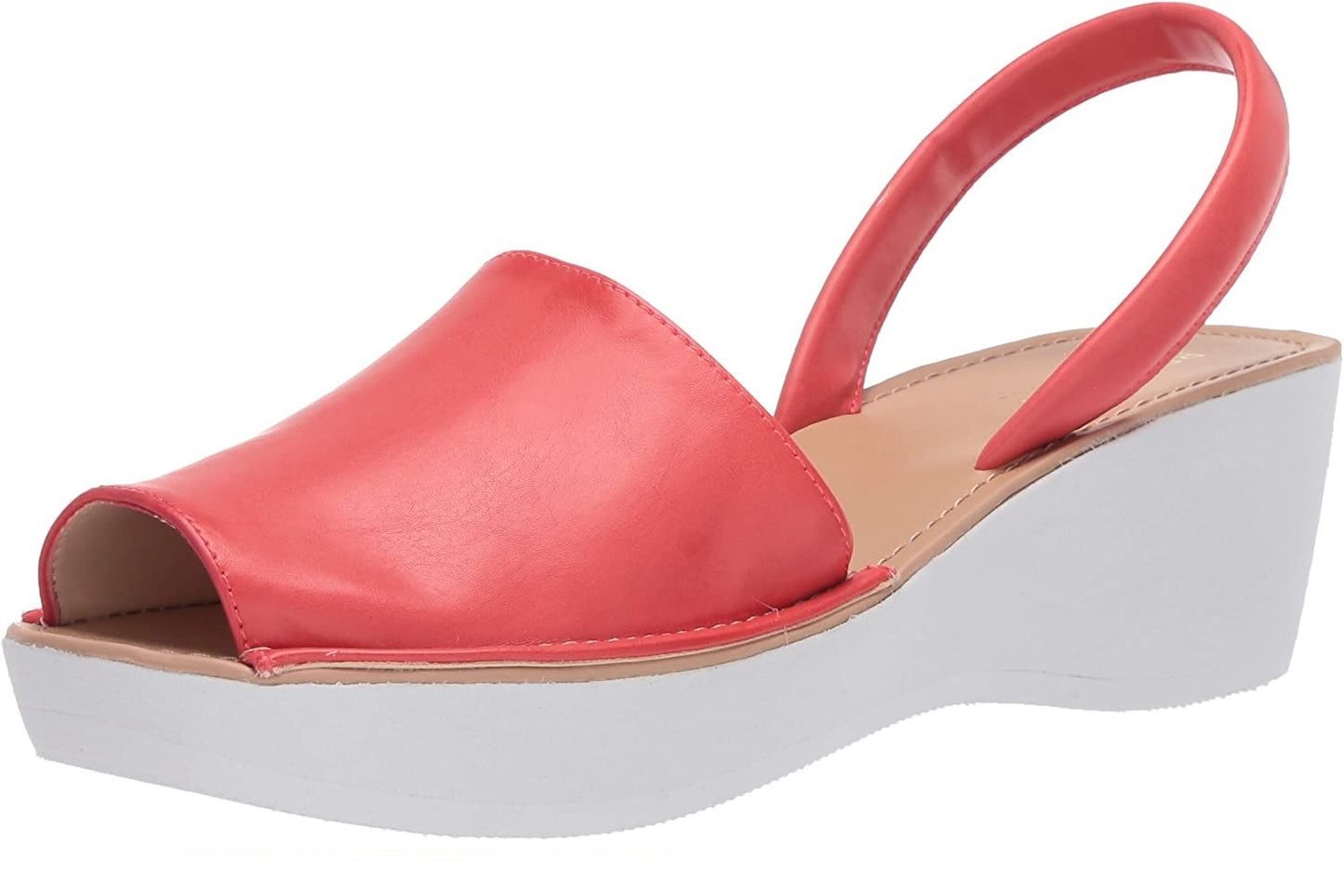 Kenneth Cole Reaction Women's Fine Glass Spiced Coral  Size 7.5M