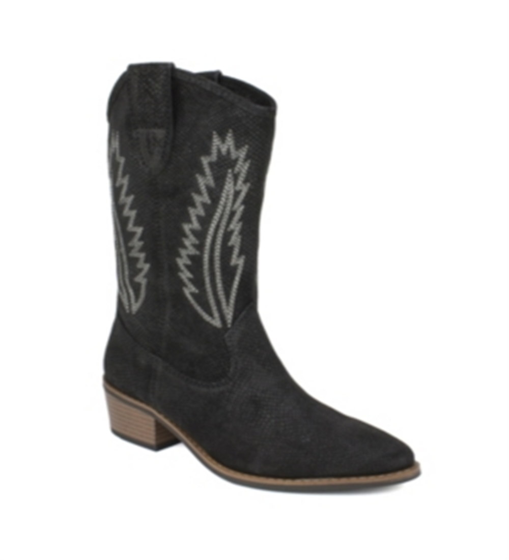 White Mountain Women's Caraway Cowgirl Boot Gray Size 11 M