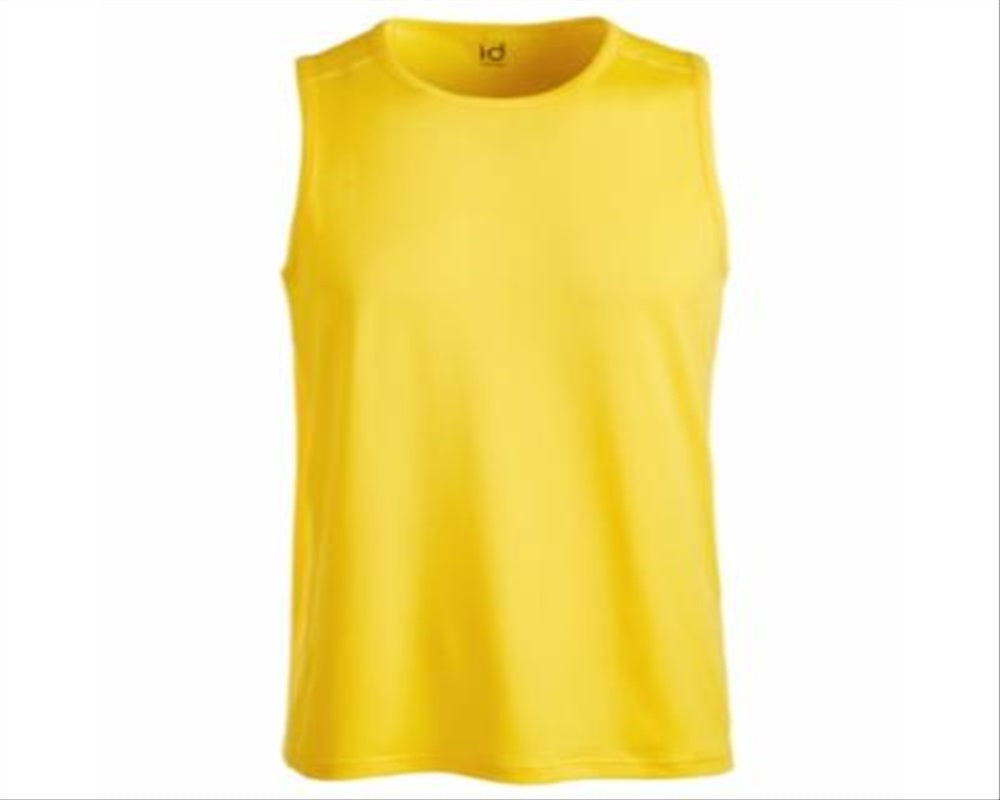 Ideology Men's Mesh Tank Top Yellow Size Large