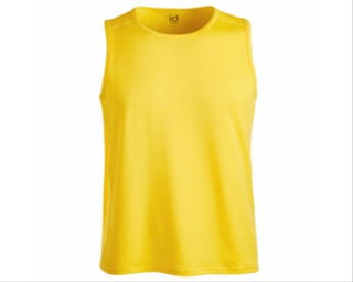 Ideology Men's Mesh Tank Top Yellow Size Large