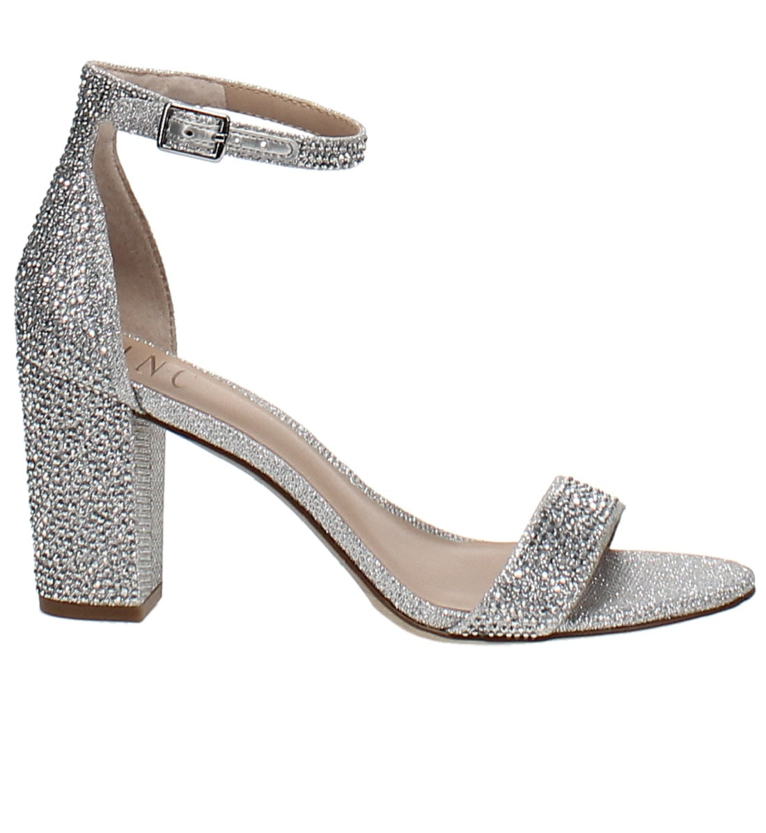 INC International Concepts Women's Kivah Leather Open Toe Grey Size 7.5 M