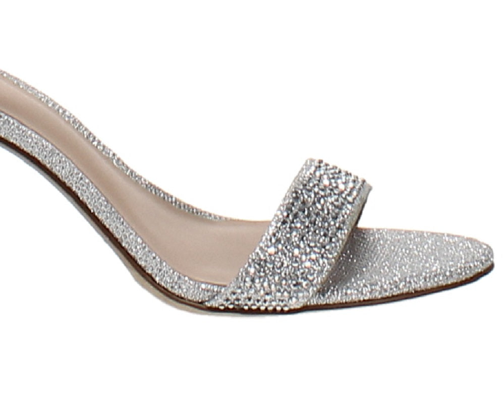 INC International Concepts Women's Kivah Leather Open Toe Grey Size 7.5 M