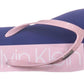 Calvin Klein Women's Sonic Flip Flop Sandals Pink Size 8 M