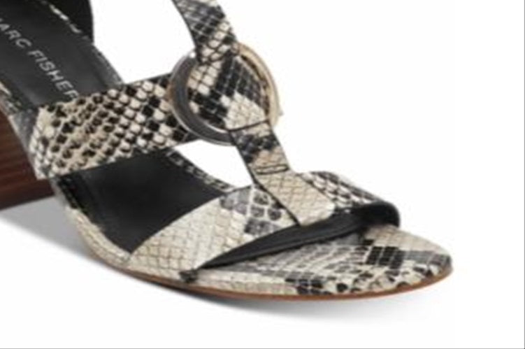 Marc Fisher Women's Walinda City Sandals Black Size 5 M