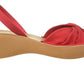 Kenneth Cole Reaction Women's Fine Twist Sandals  Shoes Red Size 7.5M