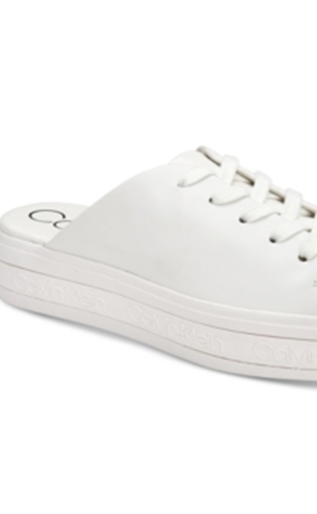 Calvin Klein Women's Jackay Sneakers White Size 6 M