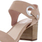 Bar III Women's Birdie Faux Leather Slingback Dress Sandals Brown  Size 9.5
