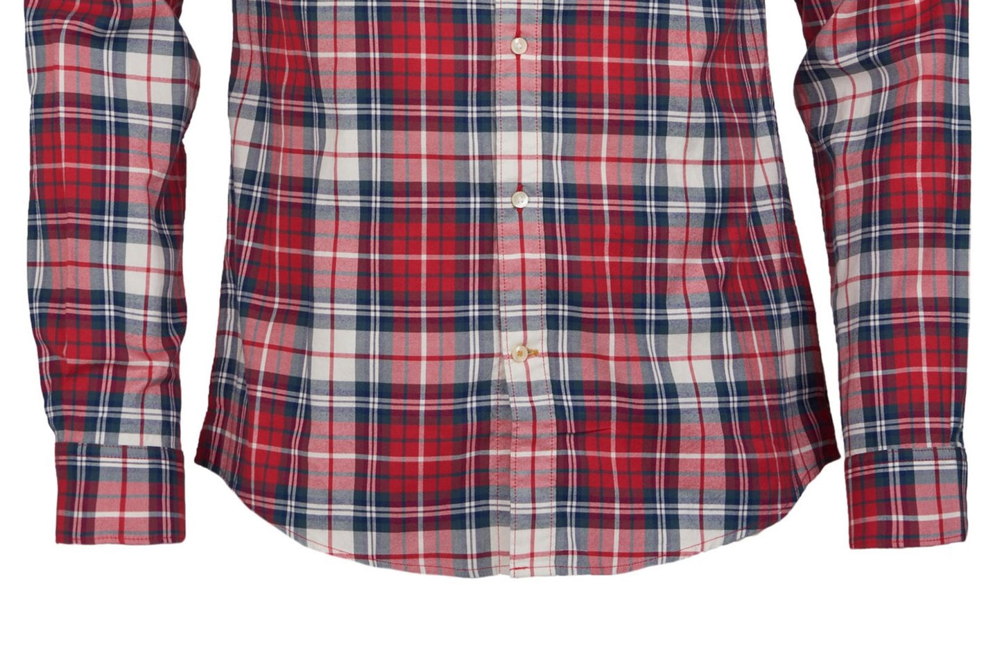 Barbour Mne's Highland Check Tailored Shirt Red Size X-Large