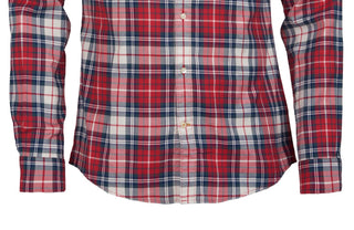 Barbour Mne's Highland Check Tailored Shirt Red Size X-Large
