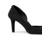 Michael Kors Women's Dorothy Flex D'Orsay Suede Shoes Black Size 6