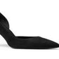 Michael Kors Women's Dorothy Flex D'Orsay Suede Shoes Black Size 6