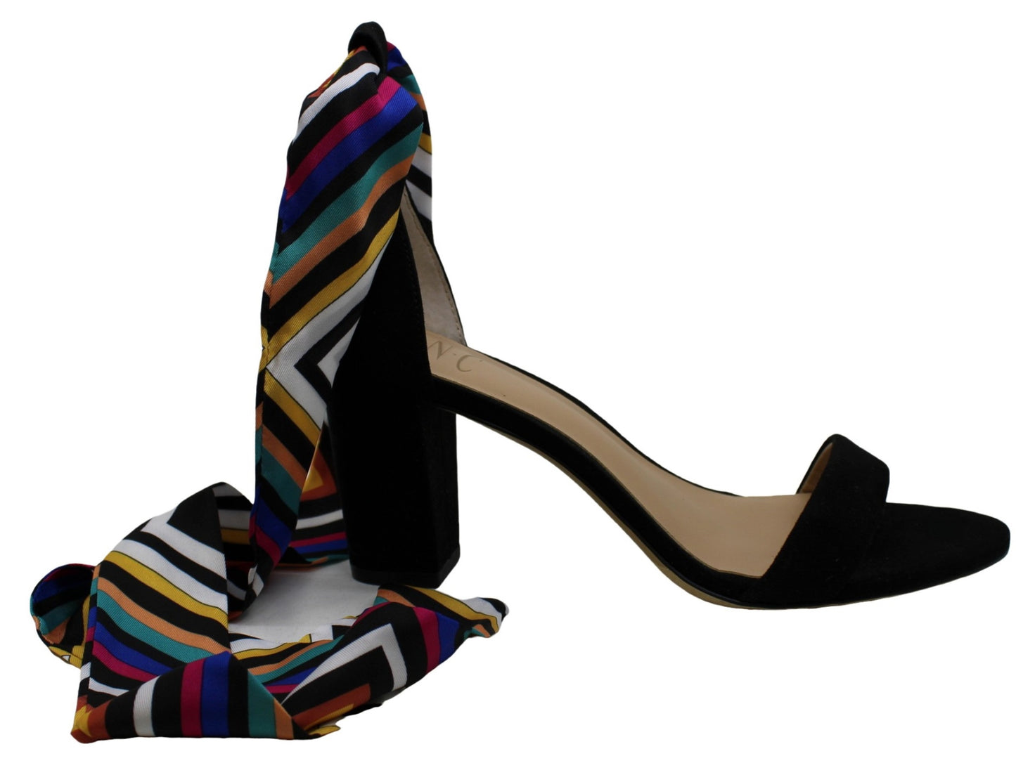 INC International Concepts Womens Kanataf Open Toe Special MultiColor Black Size 8.5 M