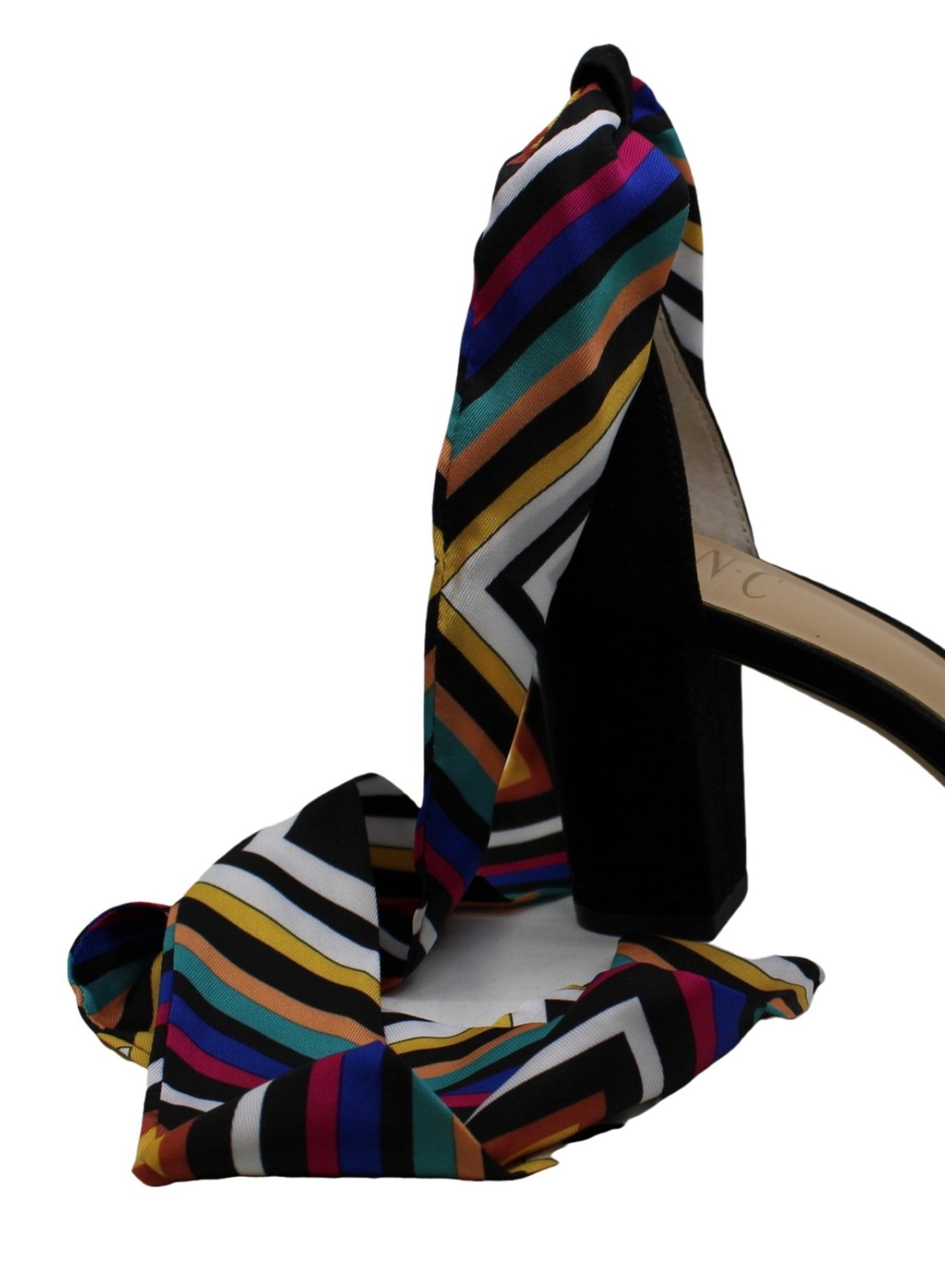 INC International Concepts Womens Kanataf Open Toe Special MultiColor Black Size 8.5 M
