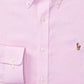 Ralph Lauren Men's Classic Fit Easy Care Print Dress Shirt Pink XXL