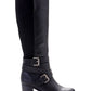 Style & Co Women's Jomaris Knee High Boots Black Black Size 9.5M