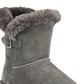Style & Co Women's TINY2 Round Toe Ankle Cold Weather Boots Gold Size 10 M