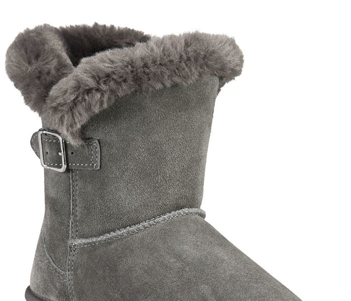 Style & Co Women's TINY2 Round Toe Ankle Cold Weather Boots Gold Size 10 M