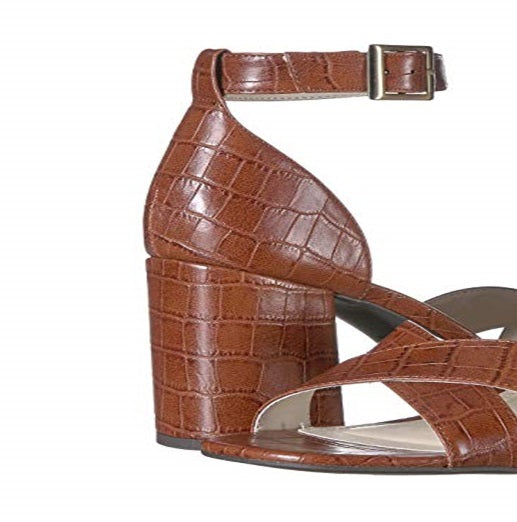 Anne Klein Women's Mardelle Sandals Brown Size 10 M