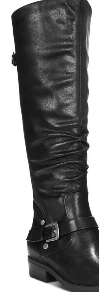 Baretraps Women's Yanessa Closed Toe Knee High Fashion Boot Black Size 8 W