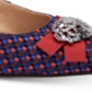 Charter Club Women's Lollee Pointed Toe Formal Slingback Blue Size 7.5