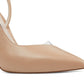 Nine West Women's Toffee Vinyl Slingback Pumps Brown Size 9 M