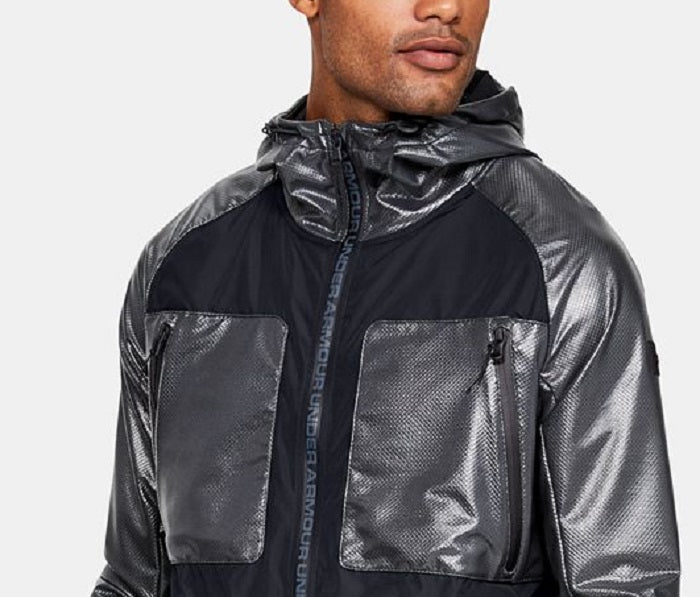 Under Armour Men's Fitness Running Coat Black Size Large