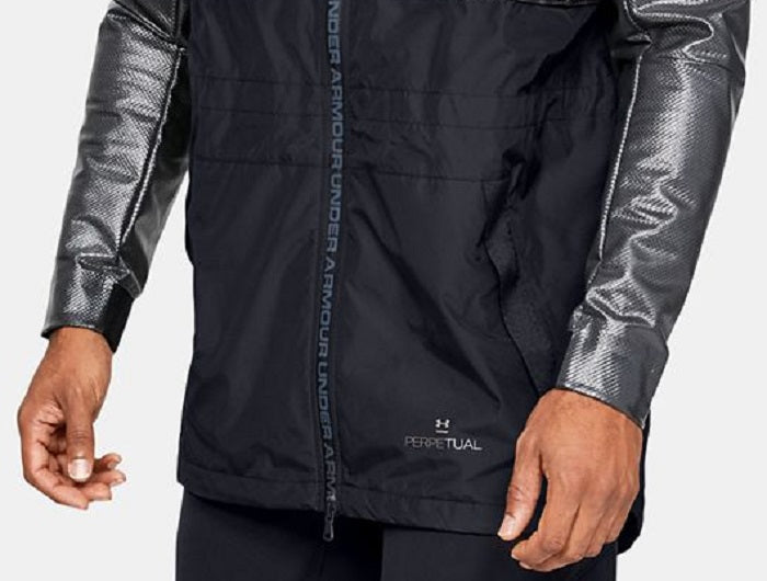 Under Armour Men's Fitness Running Coat Black Size Large