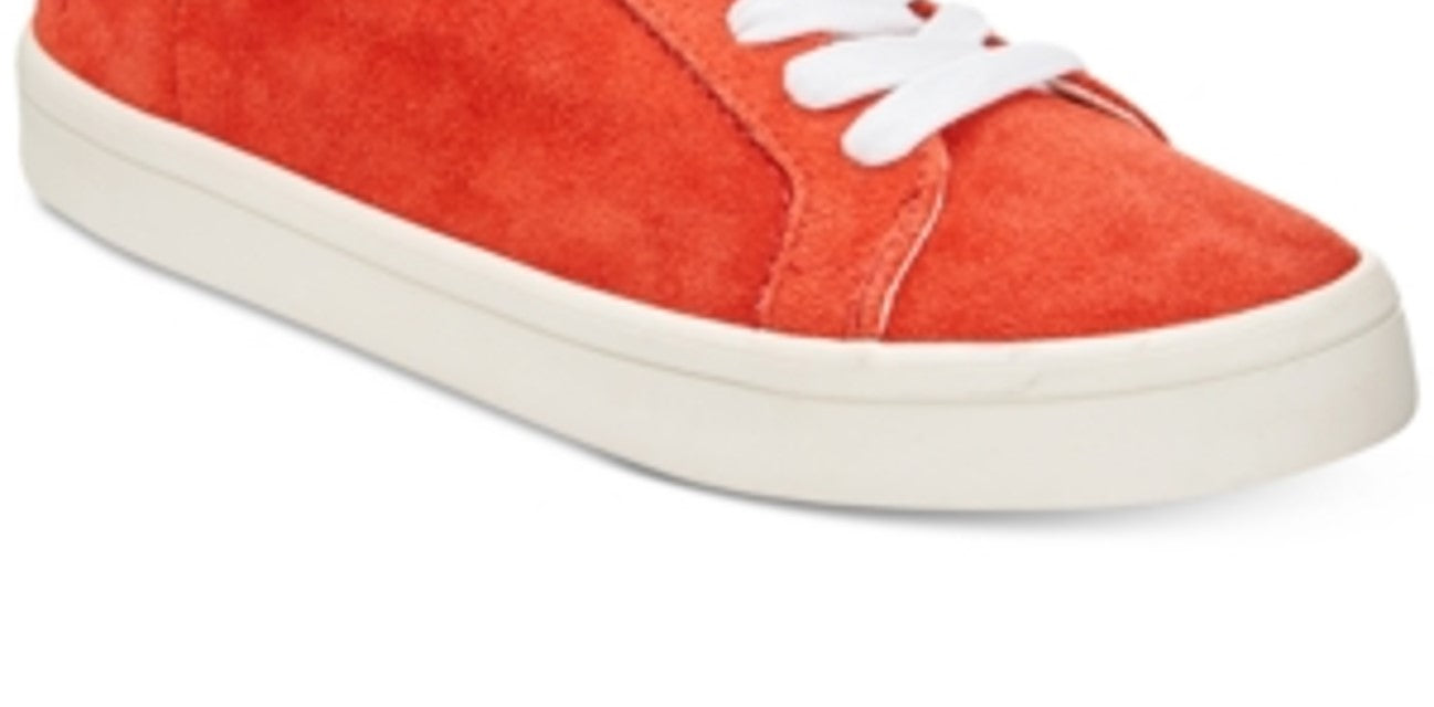 FRYE Kerry Low Lace-up Fashion Sneakers Red Size 7.5