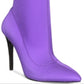 Call It Spring Women's Sock Booties Purple Size 5M