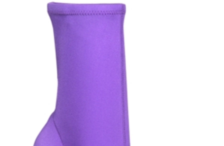 Call It Spring Women's Sock Booties Purple Size 5M
