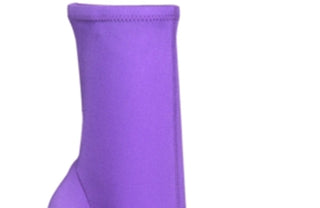 Call It Spring Women's Sock Booties Purple Size 5M