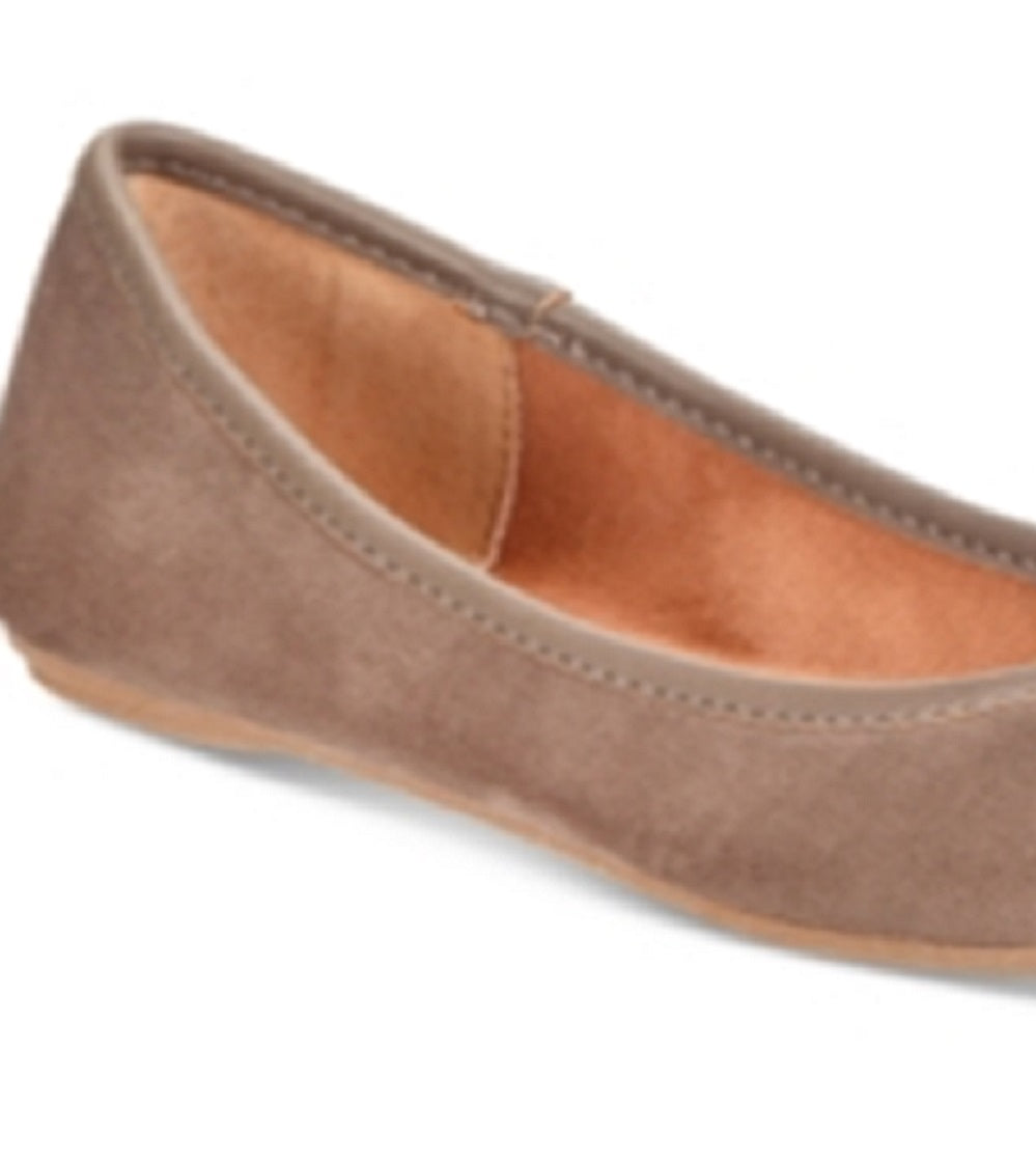 American Rag Women's Cellia Faux Suede Casual Ballet Flats Shoes Brown Size 8 M