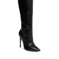 Steve Madden Women's Winnie Harlow Over the Knee Boot Black Size 7 M