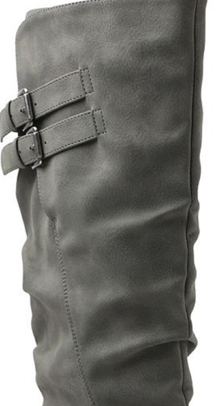 Xoxo Mayson Tall Boots Gray Size 9.5 M