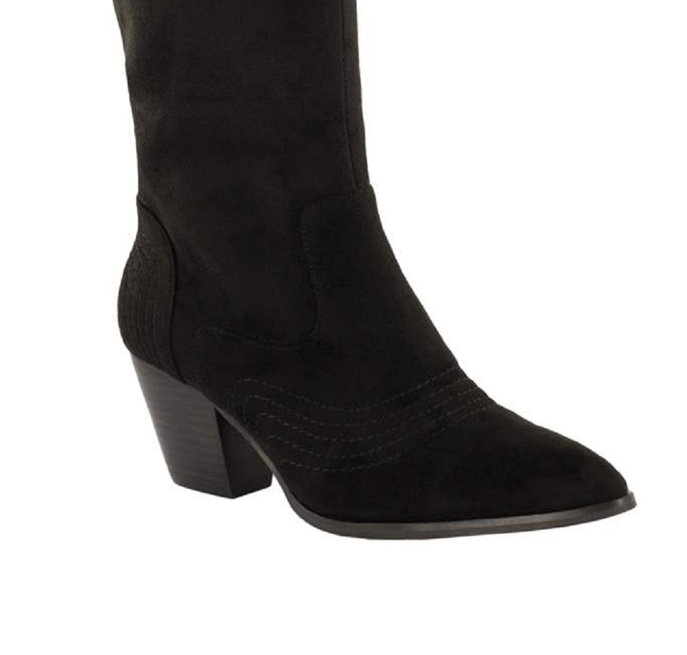 Bella Vita Women's Evelyn II Boot Black Size 7.5 M