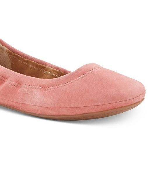 Lucky Brand Women's Emmie Ballet Flat Pink Size 8 M