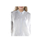 Lauren Ralph Lauren Women's Plus Size Box-Pleated Cotton Shirt  White Size 3X