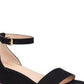BCB Generation Women's Addie Espadrille Wedge Sandals Black Size 6 M