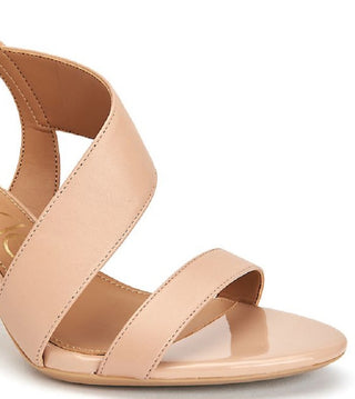 Calvin Klein Women's Lancy Leather Strappy Sandals Brown Size 9.5 M