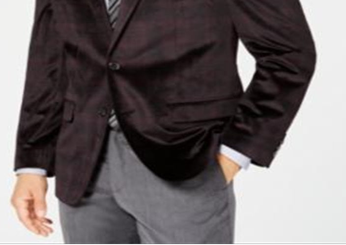 Ralph Lauren Men's Work Coat Purple Size 42