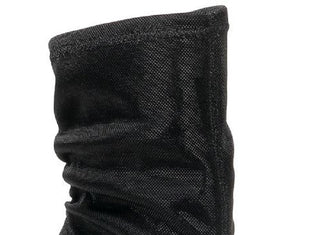 Badgley Mischka Women's Ronnie Fabric Pointed Toe Mid Calf Shoe Black Size 9.5